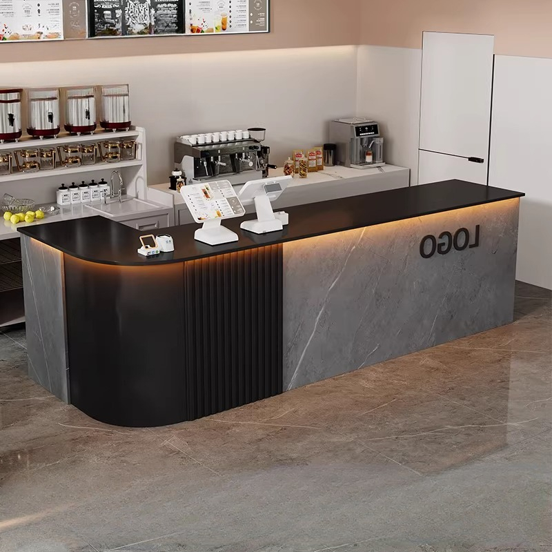 Home Office Tienda - Meja Resepsionis Cantik dan Unik Dekorasi