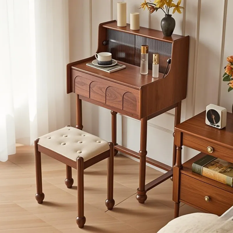 Desk Drawer Small - Meja Rias Kayu Solid Gaya Abad