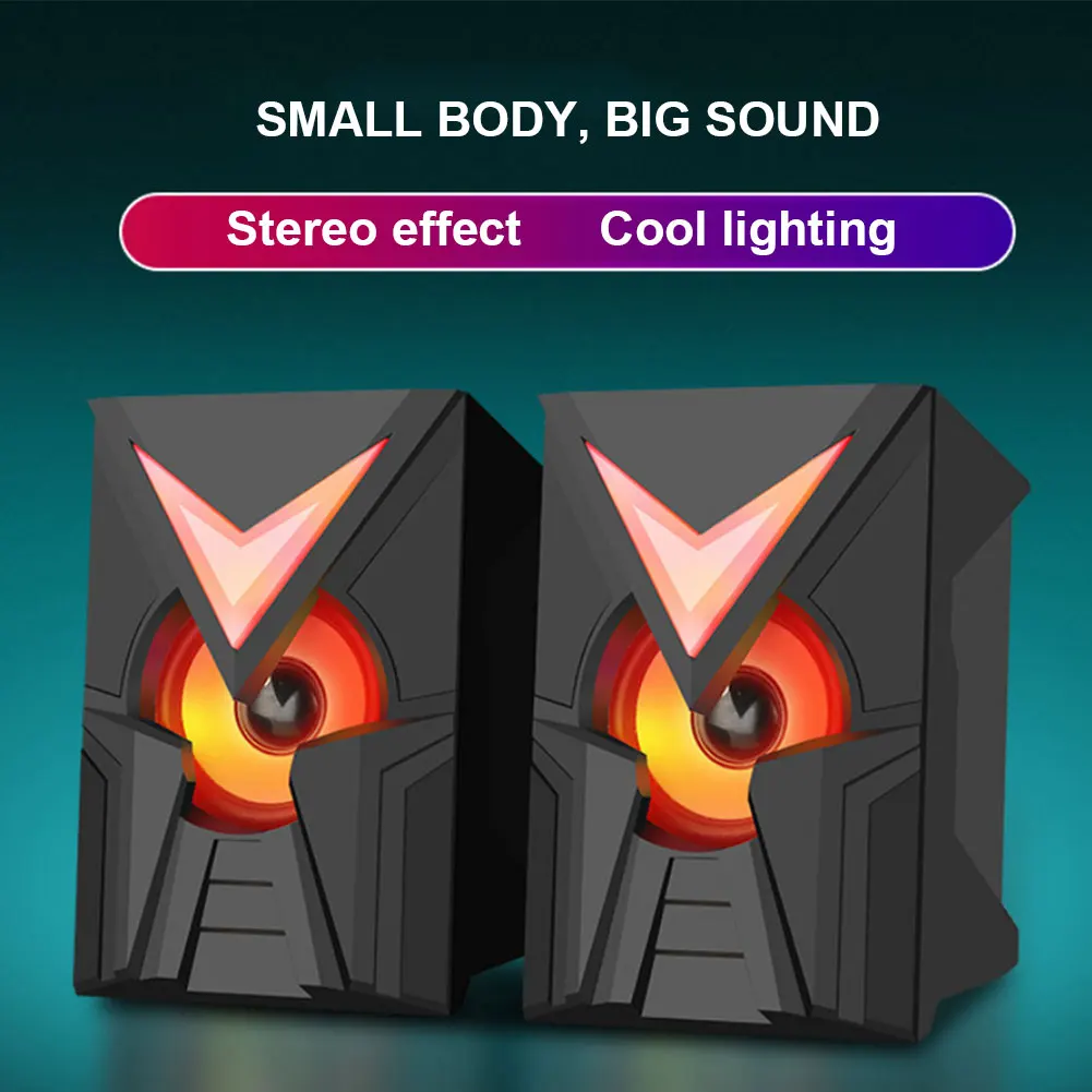 Home Office Amazon - Meja Mini Usb Speaker Lucu Hewan
