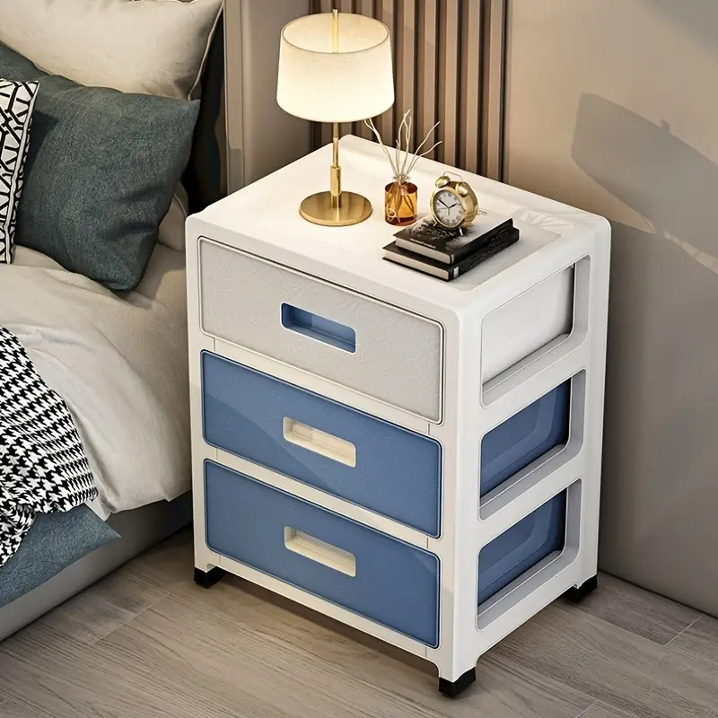 Desk Drawer Small - Meja Samping Tempat Tidur Bergaya Minimalis