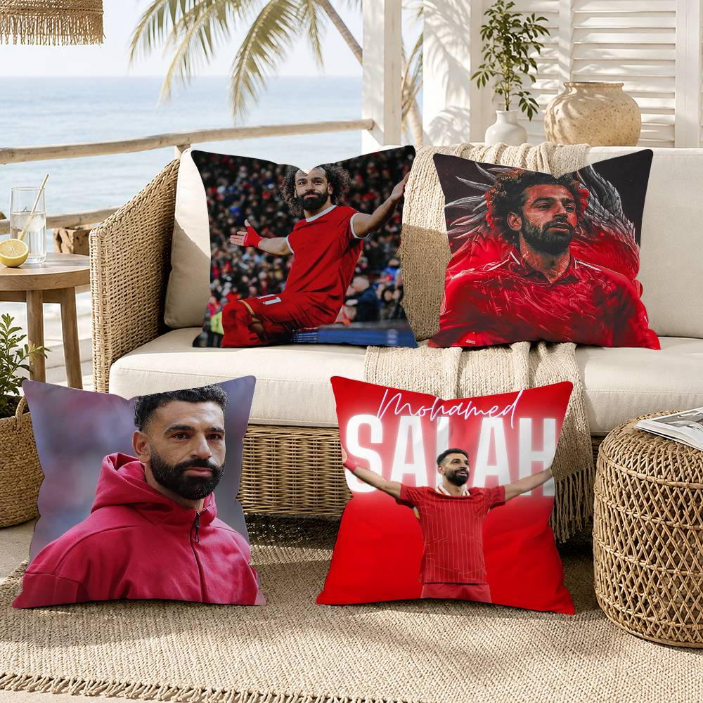 Home Office Liverpool - M-Mohamed Salah 11 Sarung Bantal Sepak