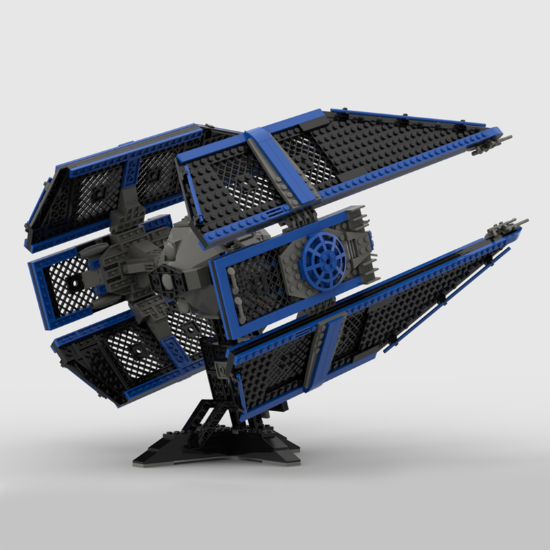 871pcs MOC UCS TIE Interceptor - Home Office Updates ulasan dan harga
