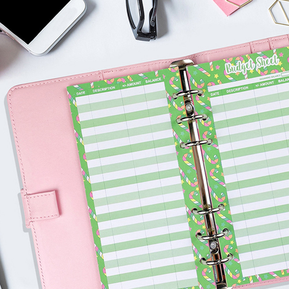 24 Lembar Kartu Konsumsi Angga - Home Office Budget ulasan dan harga