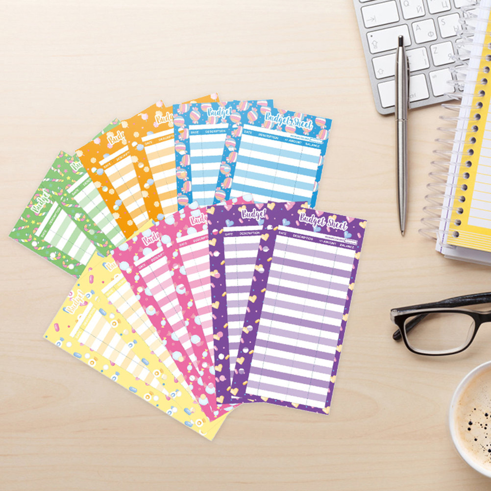 24 Lembar Kartu Konsumsi Angga - Home Office Budget ulasan dan harga