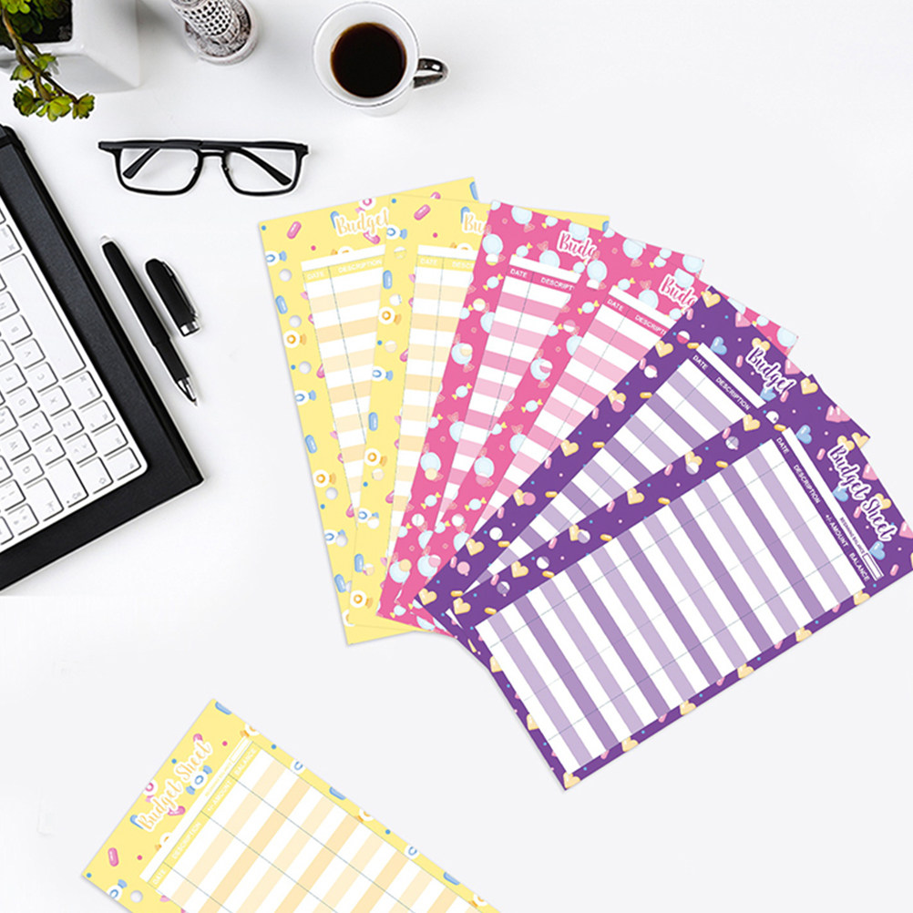 24 Lembar Kartu Konsumsi Angga - Home Office Budget ulasan dan harga