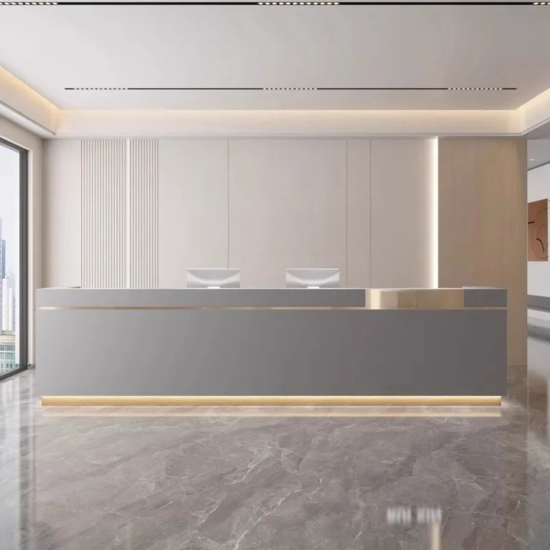 Meja Resepsionis Mostrador De  - Home Office Tienda ulasan dan harga