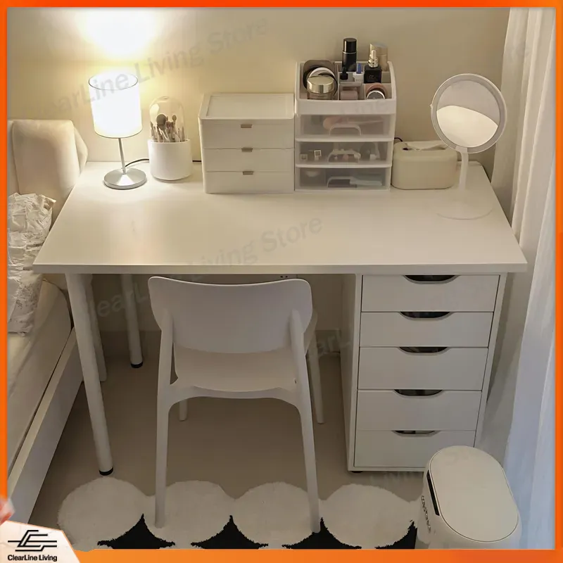 Meja Rias Minimalis dengan Lac - Desk Drawer Small ulasan dan harga