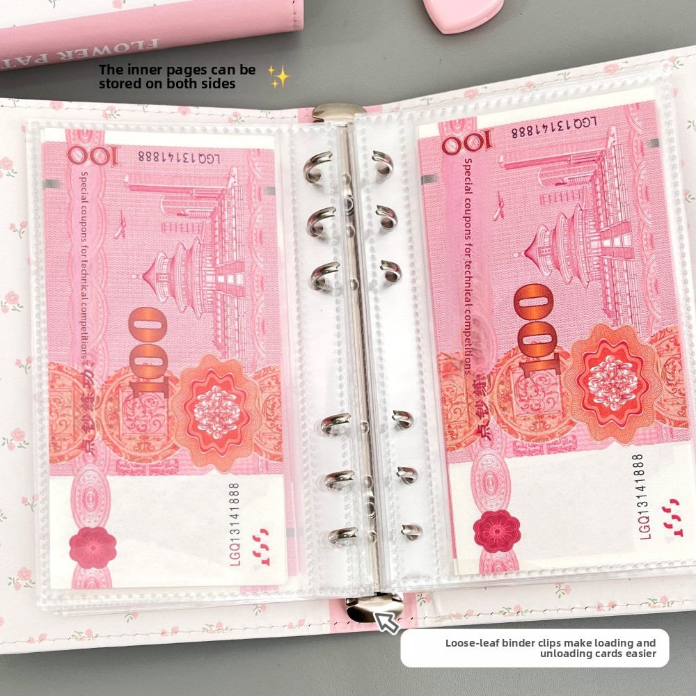 Binder Penghemat Uang Kulit PU - Home Office Budget ulasan dan harga