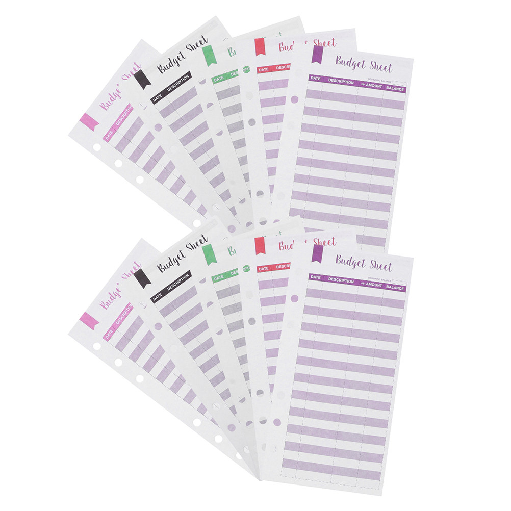 60 Lembar Binder Anggaran Port - Home Office Budget ulasan dan harga