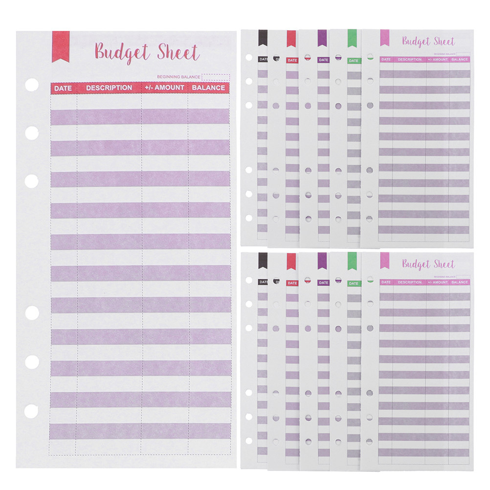 60 Lembar Binder Anggaran Port - Home Office Budget ulasan dan harga