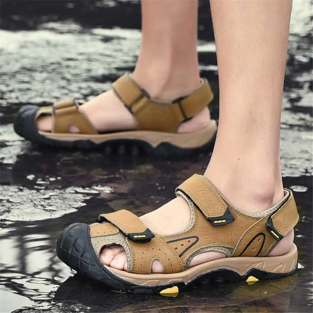 Sandal pantai kulit sapi alami - Home Office Guest Room Ideas ulasan dan harga