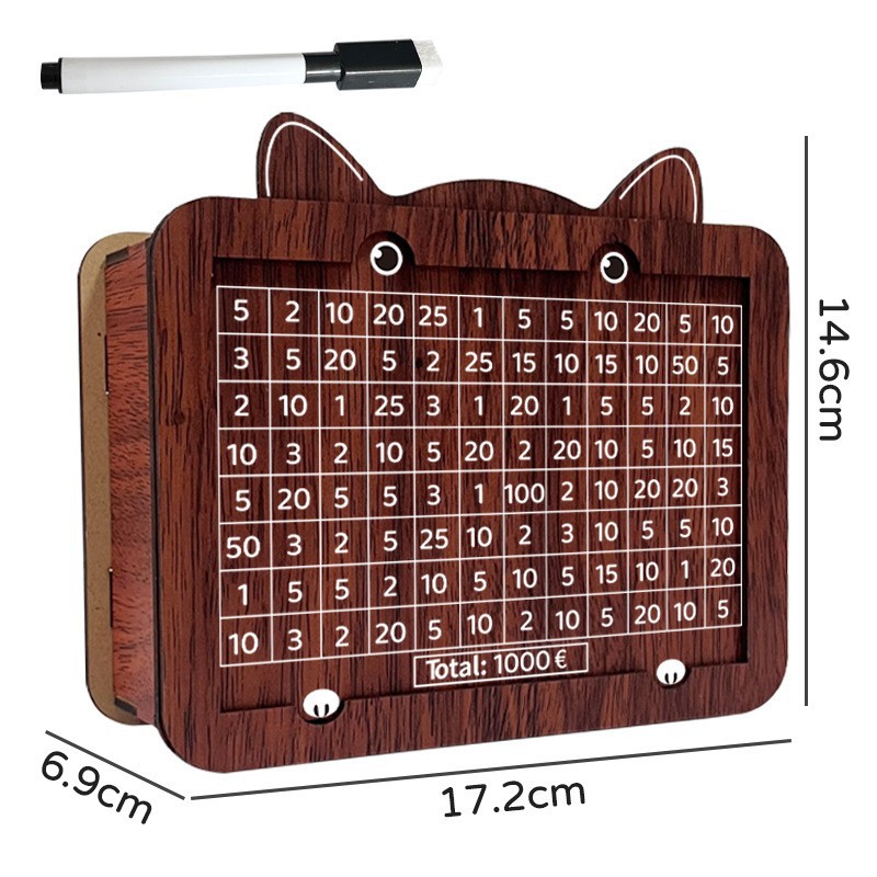 Kotak Uang Rustic Penny Bank d - Home Office Budget ulasan dan harga