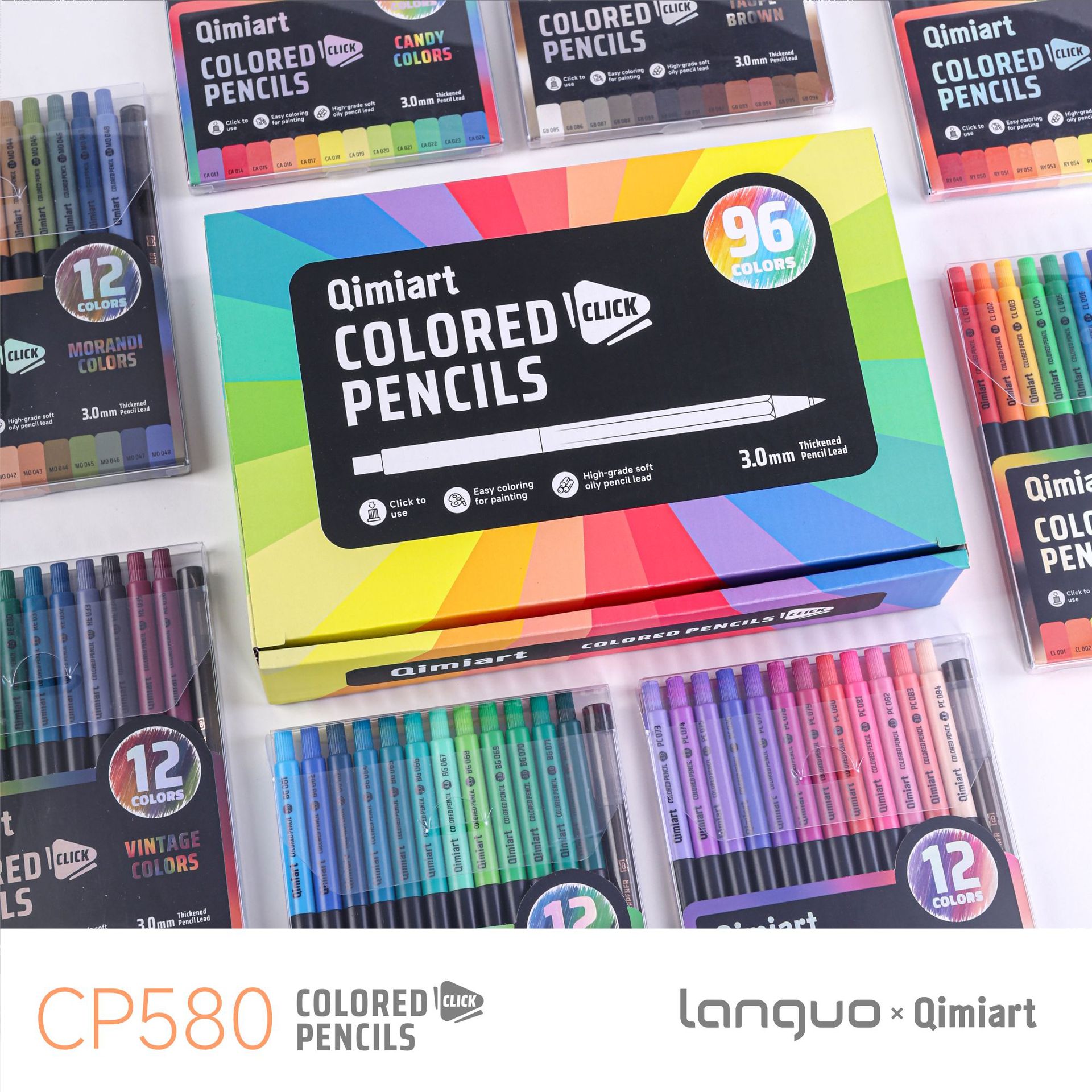 Set Pensil Warna Retraktil 96  - Staedtler Pencil Lumocolor ulasan dan harga