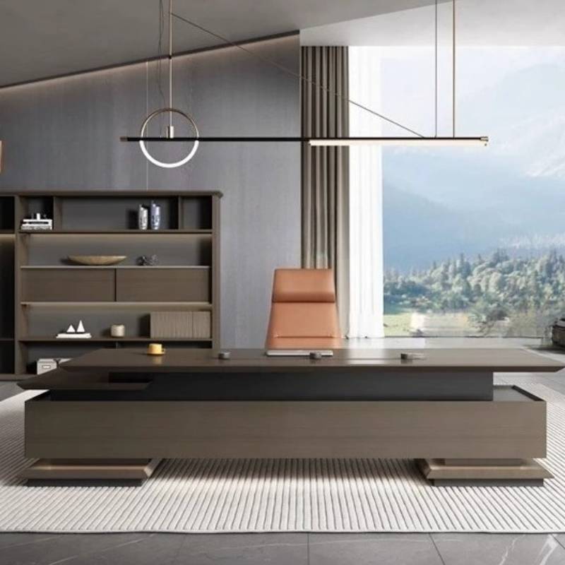 Meja Kantor Eksekutif Hitam Ku - Desk Drawer Small ulasan dan harga