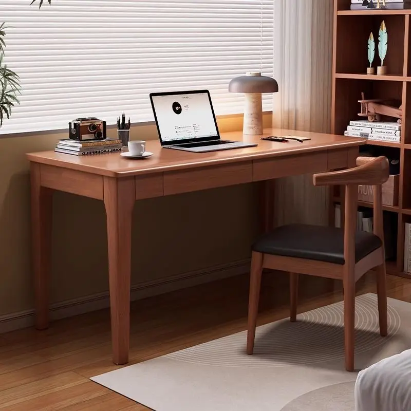 Meja Komputer Kayu Solid untuk - Desk Drawer Small ulasan dan harga