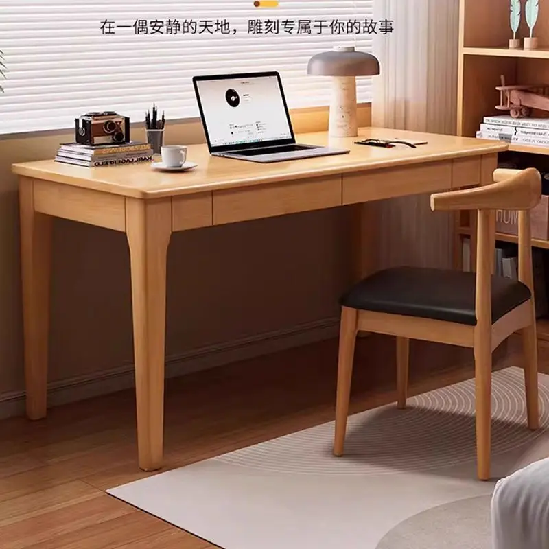 Meja Komputer Kayu Solid untuk - Desk Drawer Small ulasan dan harga