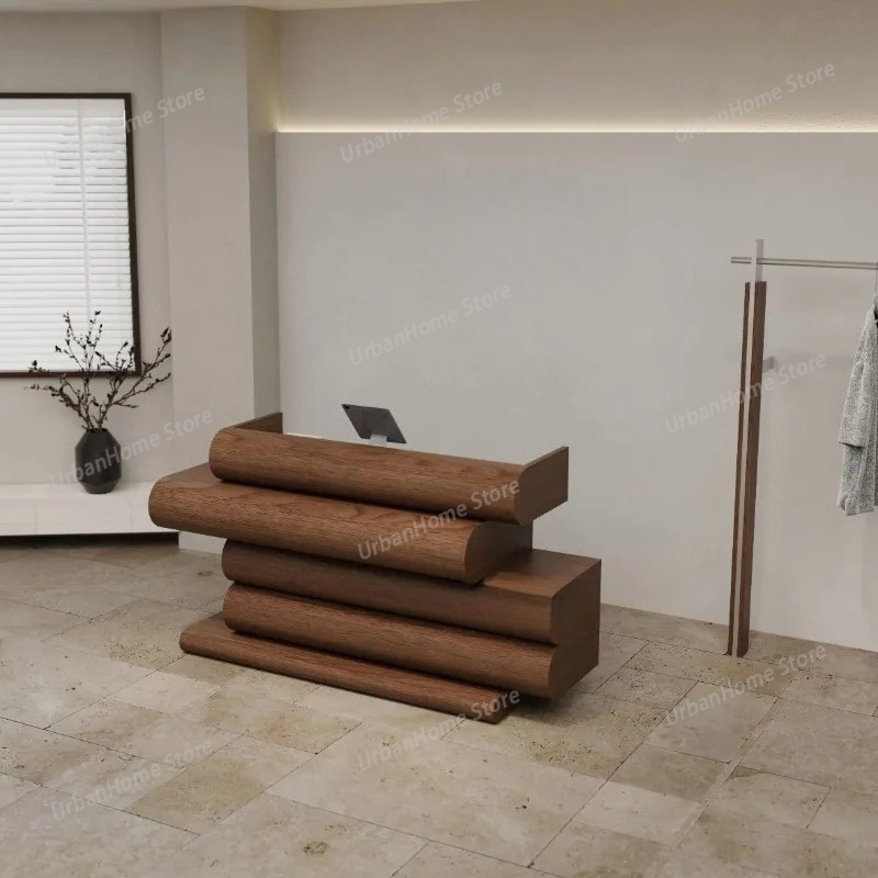 Desain Meja Resepsionis yang E - Home Office Tienda ulasan dan harga