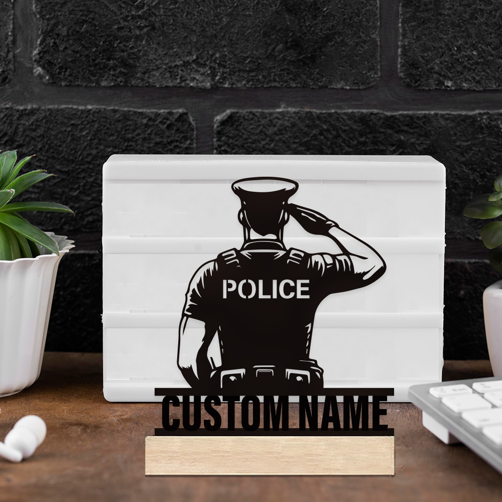 Lencana Polisi Logam Personal, - Home Office Design ulasan dan harga