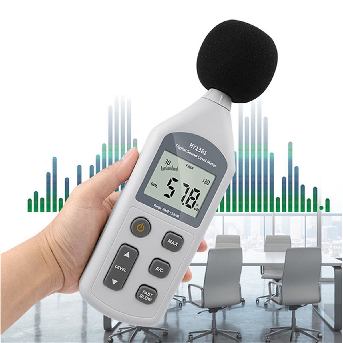 perbarui. Meteran Desibel Digi - Home Office Updates ulasan dan harga