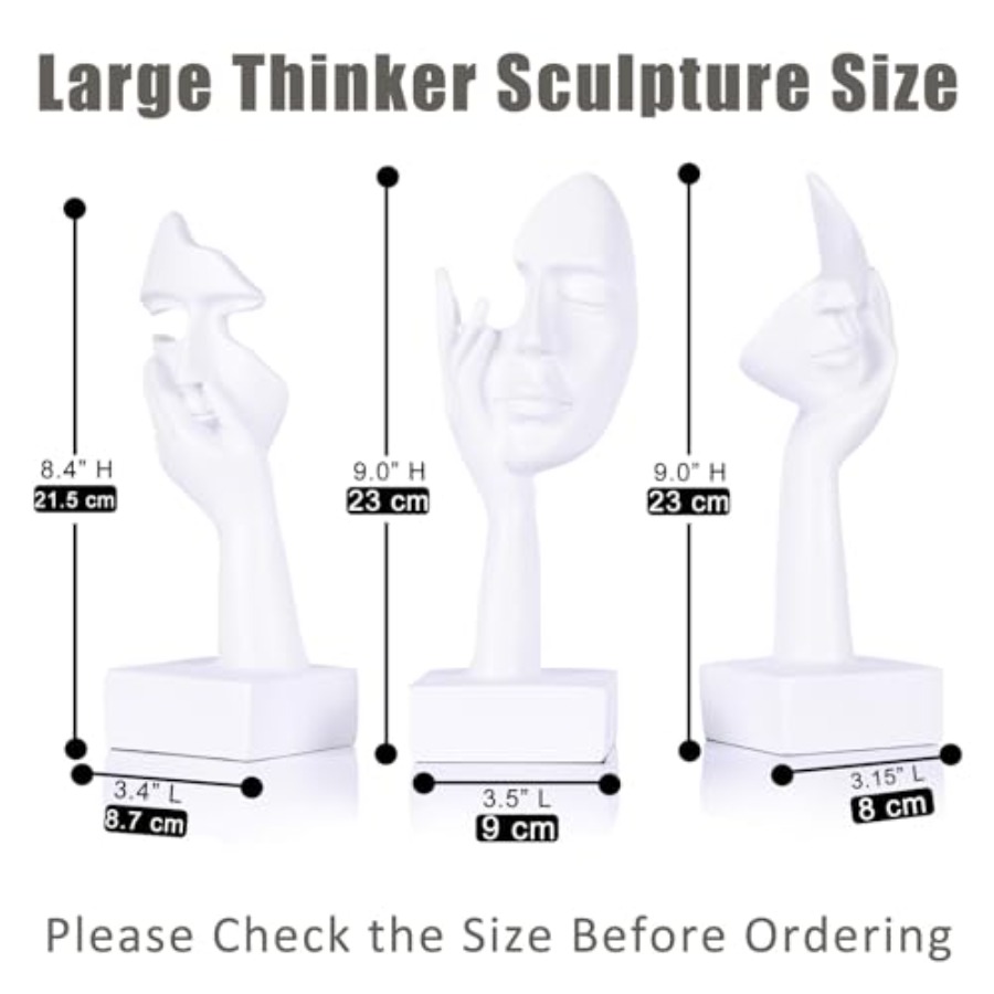 Set Patung Besar Thinker - Fig - Office Table Home ulasan dan harga