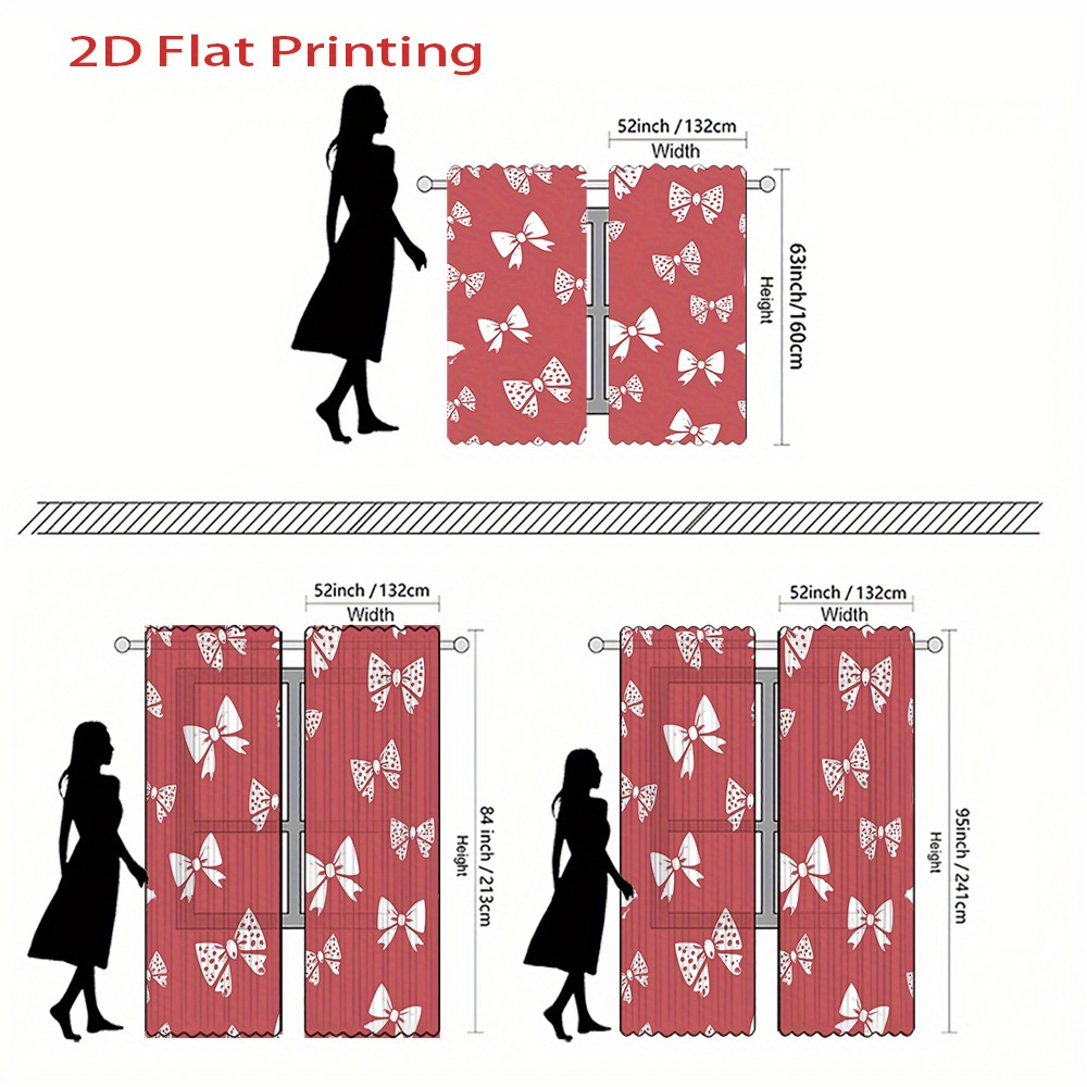 2pcs, Tirai Cetak Datar 2D Lat - Home Office Amazon ulasan dan harga