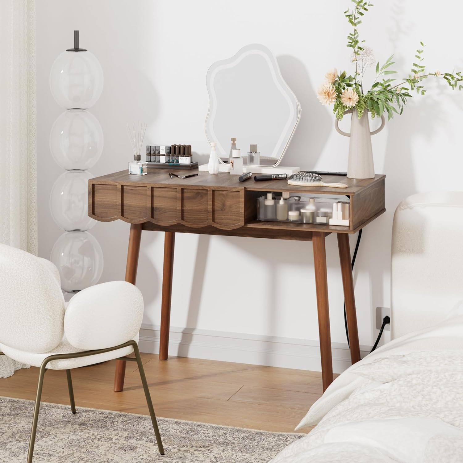 Meja Eksekutif Gaya Mid Centur - Desk Drawer Small ulasan dan harga