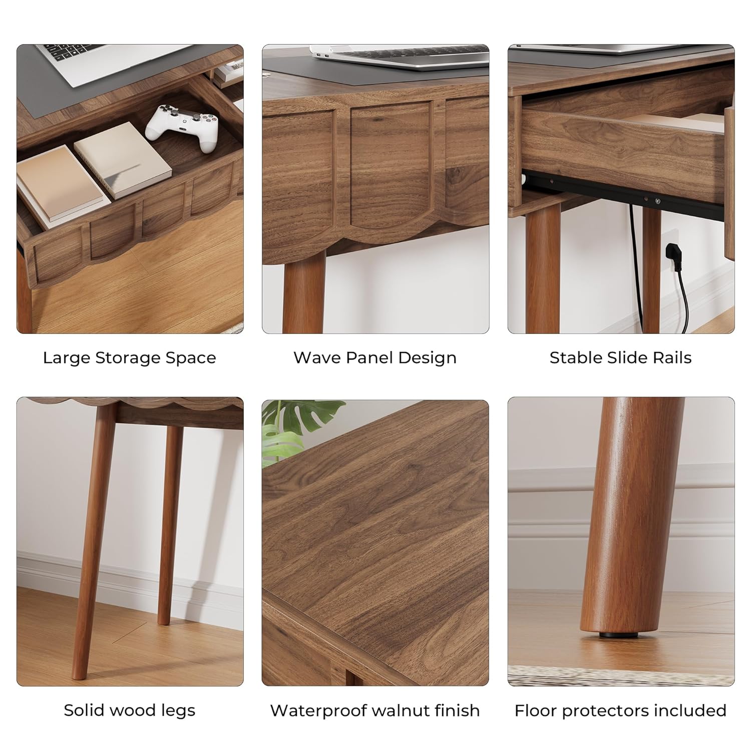 Meja Eksekutif Gaya Mid Centur - Desk Drawer Small ulasan dan harga