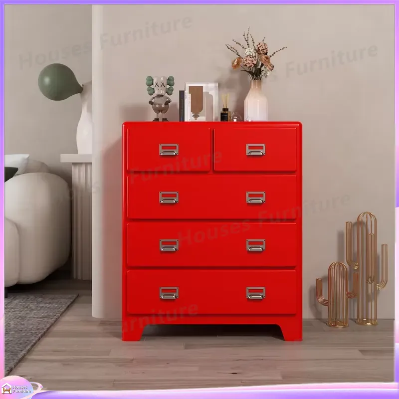 Lemari Sepatu Logam 5 Laci Vin - Office Table Home ulasan dan harga