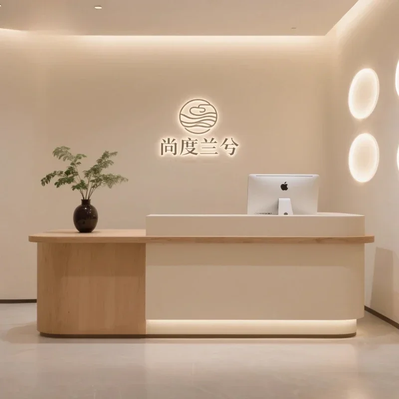 Meja Resepsionis Promosi Mewah - Home Office Tienda ulasan dan harga