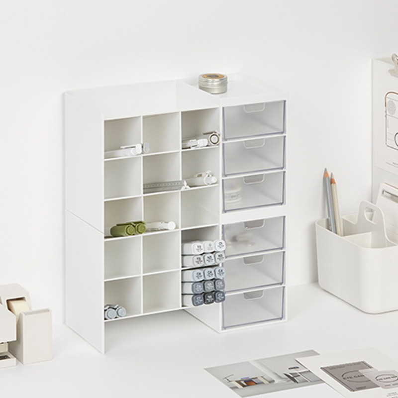 Kotak Penyimpanan Desktop Baru - Desk Drawer Small ulasan dan harga