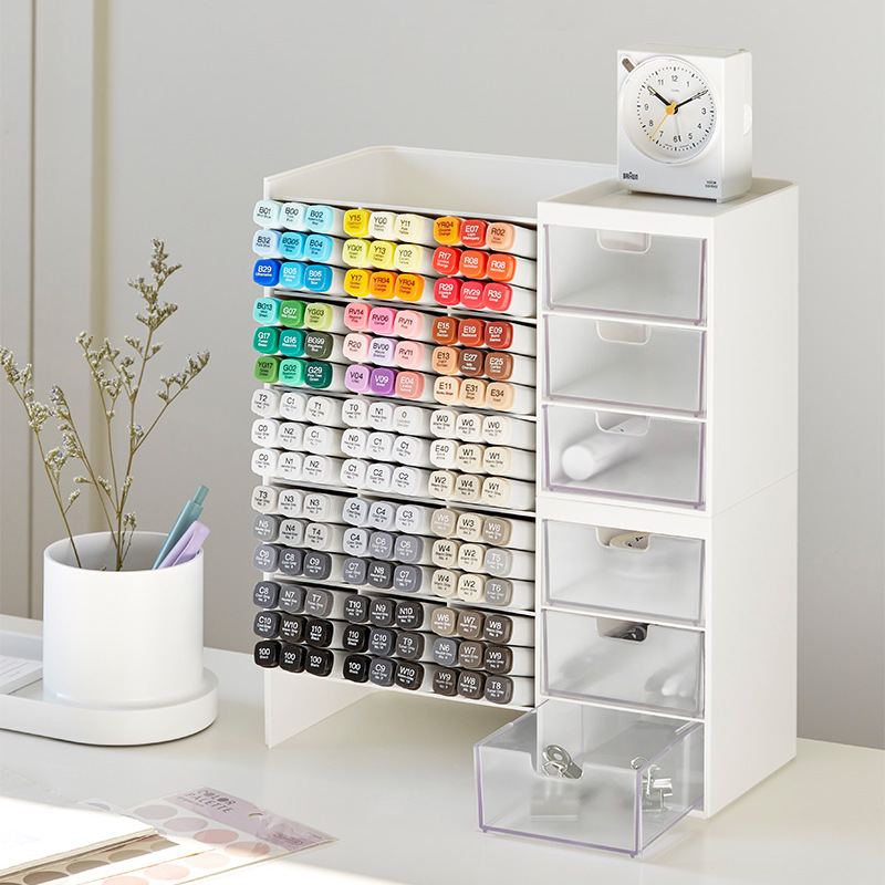 Kotak Penyimpanan Desktop Baru - Desk Drawer Small ulasan dan harga