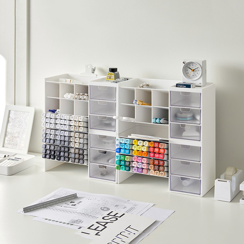 Kotak Penyimpanan Desktop Baru - Desk Drawer Small ulasan dan harga