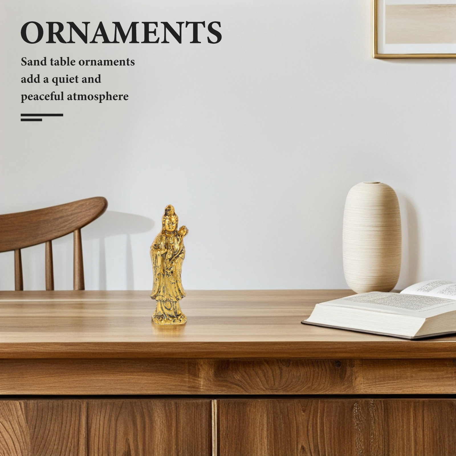 Patung Buddha Yin Vintage Eleg - Office Table Home ulasan dan harga