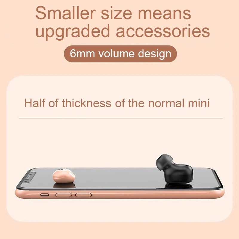Headphone Mini Tak Terlihat Ba - Home Office Amazon ulasan dan harga